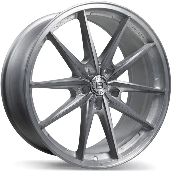 Braelin – BRF1 – Grey – 19″x8.5″ 25mm – All weather Wheels – BRF1-1985-53NF+25C665