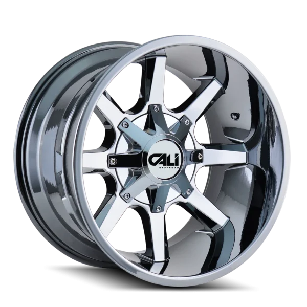 Cali Off-Road – BUSTED – Chrome – 20″x12″ -44mm – Summer Wheels – 9100-2237C