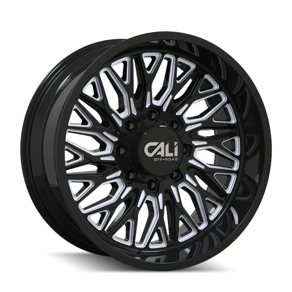Cali Off-Road – CRUSHER – Black – 20″x10″ -19mm – Summer Wheels – 9118-2181BM