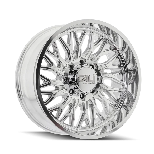 Cali Off-Road – CRUSHER – Polished – 20″x10″ -19mm – Summer Wheels – 9118-2170P