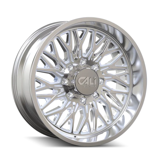 Cali Off-Road – CRUSHER – Polished – 22″x10″ -19mm – Summer Wheels – 9118-22183P