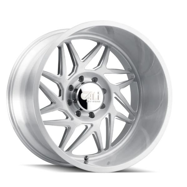Cali Off-Road – GEMINI – Silver – 20″x12″ -51mm – Summer Wheels – 9112-2236BGC