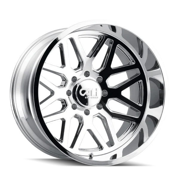 Cali Off-Road – INVADER – Chrome – 20″x10″ -25mm – Summer Wheels – 9115-2136C