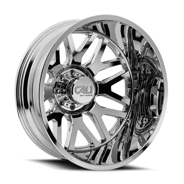 Cali Off-Road – INVADER DUALLY – Chrome – 24″x8.25″ -232mm – Summer Wheels – 9115D-24881CR232