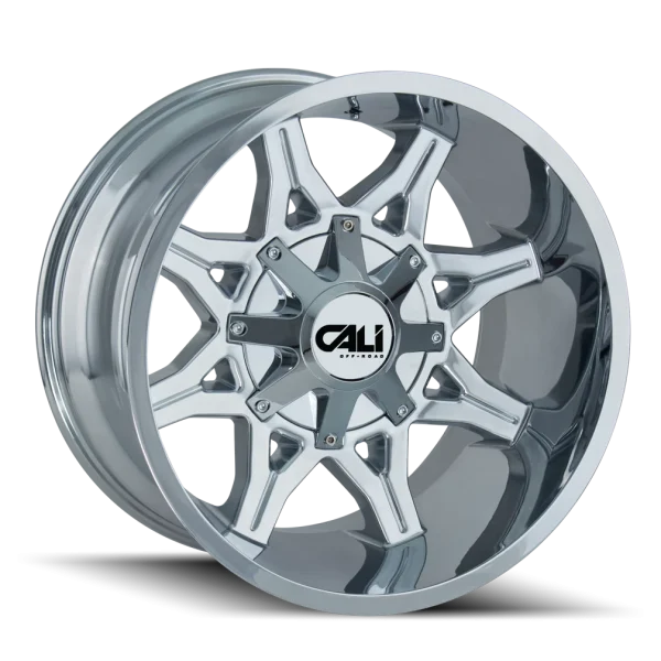 Cali Off-Road – OBNOXIOUS – Chrome – 20″x10″ -19mm – Summer Wheels – 9107-2152C