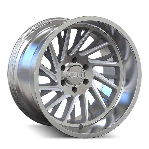 Cali Off-Road – PURGE – Silver – 20″x10″ -25mm – Summer Wheels – 9114-2173BGC