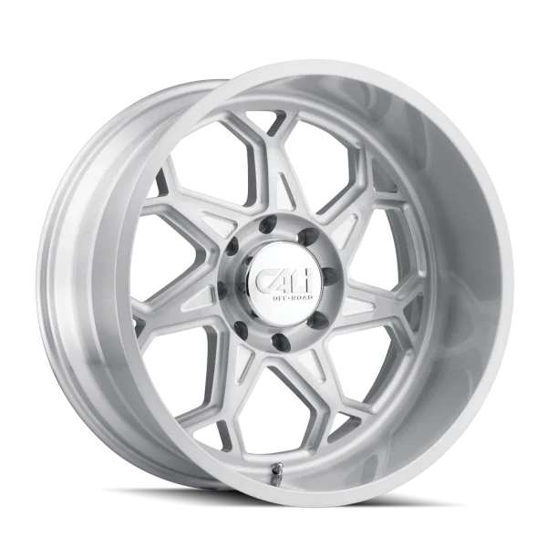 Cali Off-Road – SEVENFOLD – Silver – 20″x10″ -25mm – Summer Wheels – 9111-2136BGC