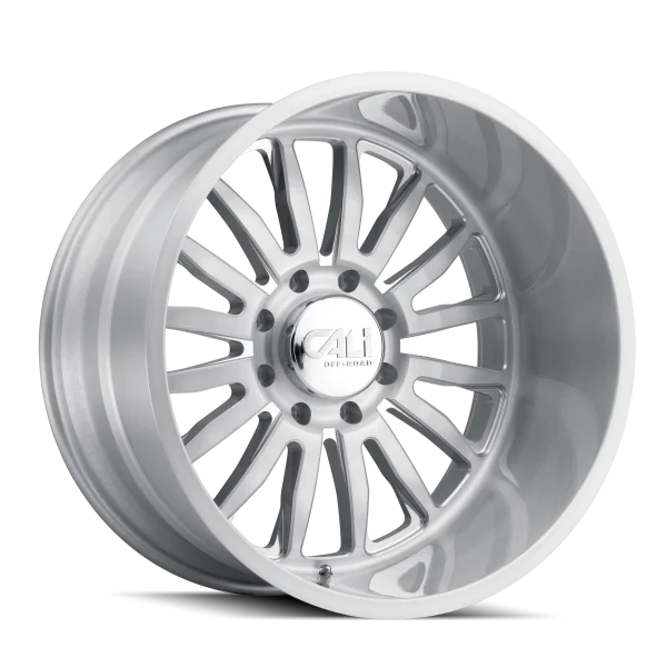 Cali Off-Road – SUMMIT – Silver – 20″x10″ -25mm – Summer Wheels – 9110-2173BGC