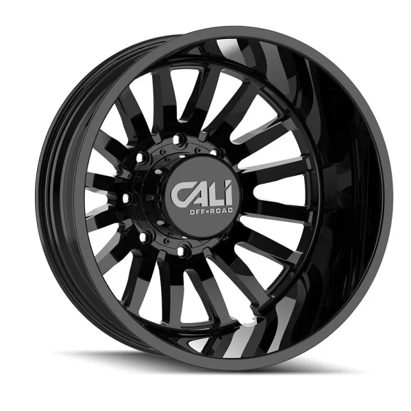 Cali Off-Road – SUMMIT DUALLY – Black – 20″x8.25″ -192mm – All weather Wheels – 9110D-2879GBR192