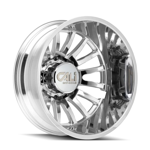Cali Off-Road – SUMMIT DUALLY – Chrome – 20″x8.25″ -192mm – Summer Wheels – 9110D-2881PMR192