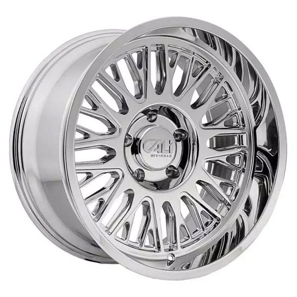 Cali Off-Road – VERTEX – Chrome – 22″x12″ -44mm – Summer Wheels – 9116-22281C