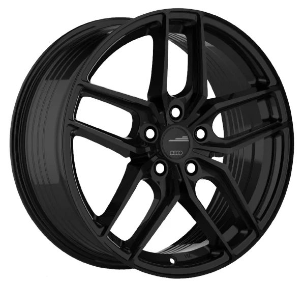 Ceco Wheels – C01 – Black – 17″x7.5″ 40mm – All weather Wheels – 178614