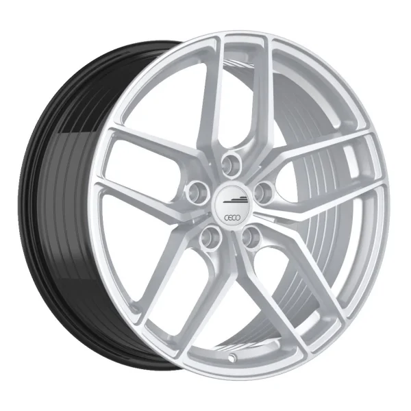 Ceco Wheels – C01 – Silver – 16″x7″ 40mm – All weather Wheels – 178623