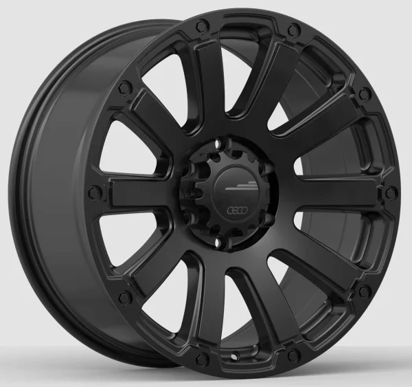 Ceco Wheels – C01T – Black – 20″x9″ 20mm – All weather Wheels – 084002