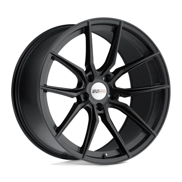 Cray Wheels – SPIDER – Black – 18″x9″ 50mm – All weather Wheels – 1890CRD505121M70