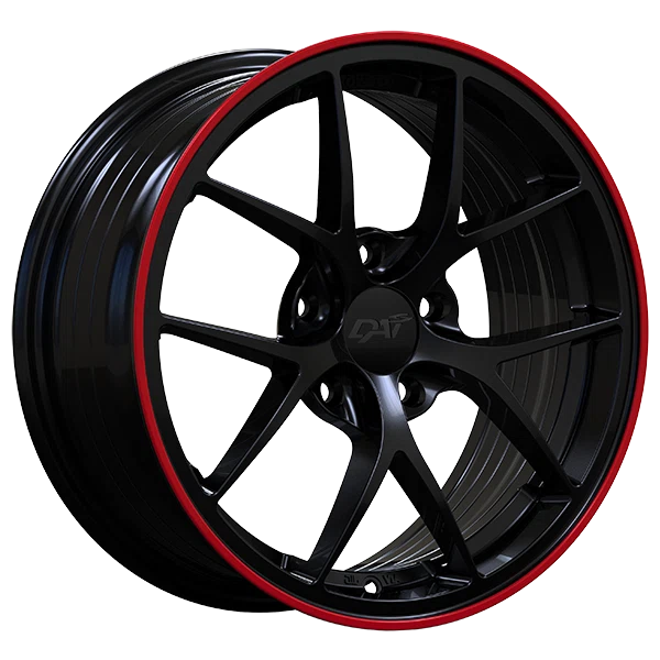 DAI Alloys – Sky – Black – 16″x7″ 40mm – Summer Wheels – DW1321601