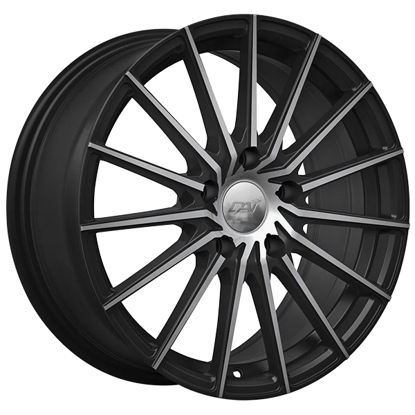 DAI Alloys – Specter – Black – 14″x6″ 35mm – Summer Wheels – DW1331401