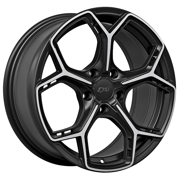 DAI Alloys – Widow – Black – 15″x6.5″ 40mm – Summer Wheels – DW1341502