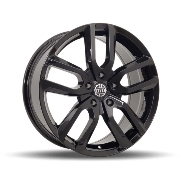 DTD – BLIZZARD – Black – 16″x6.5″ 42mm – All weather Wheels – BL650556B