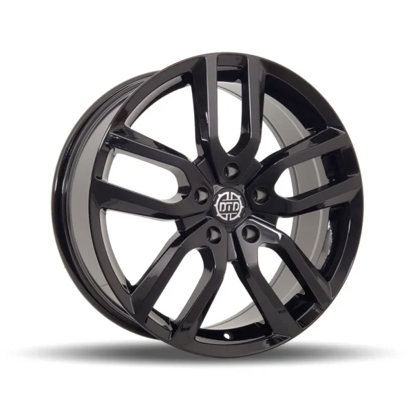 DTD – BLIZZARD – Black – 16″x6.5″ 38mm – All weather Wheels – BL650054B