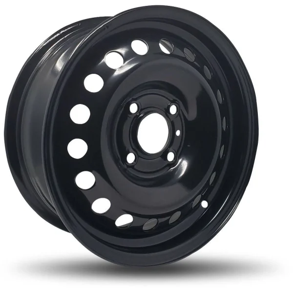 DTD – Steel – Black – 15″x6″ 40mm – All weather Wheels – 541402WT