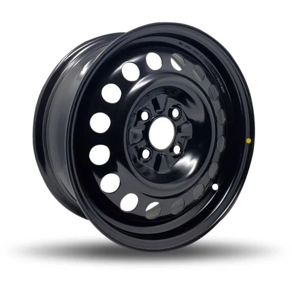 DTD – Steel – Black – 15″x6″ 42mm – All weather Wheels – 540003