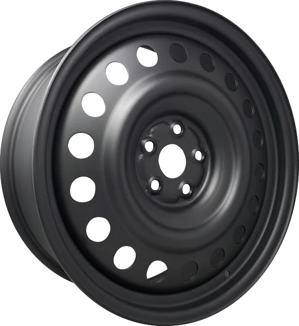 DTD – Steel – Black – 17″x7″ 48mm – All weather Wheels – 750000T
