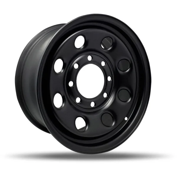 DTD – Steel – Black – 17″x8″ 40mm – All weather Wheels – 787002