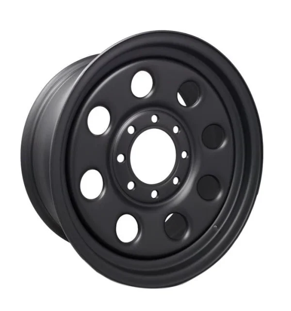 DTD – Steel – Black – 18″x8″ 25mm – All weather Wheels – 886502