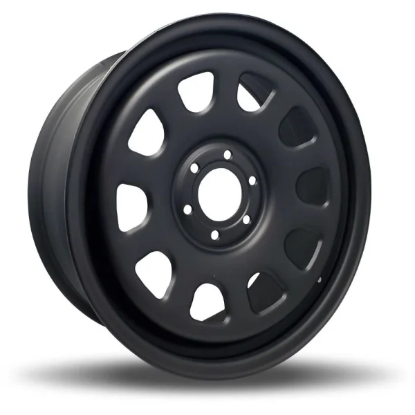 DTD – Steel – Black – 20″x8″ 30mm – All weather Wheels – 263900