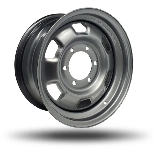 DTD – Steel – Silver – 15″x7″ 30mm – All weather Wheels – 563901