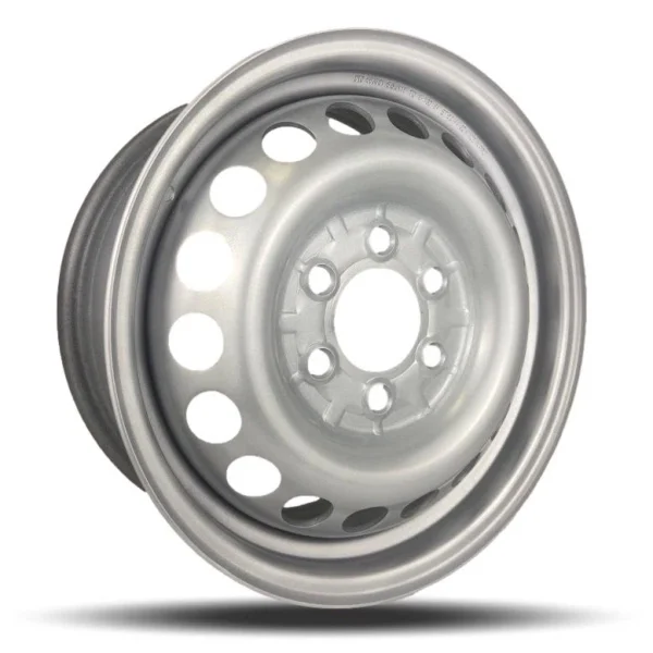 DTD – Steel – Silver – 16″x6.5″ 62mm – All weather Wheels – 663001