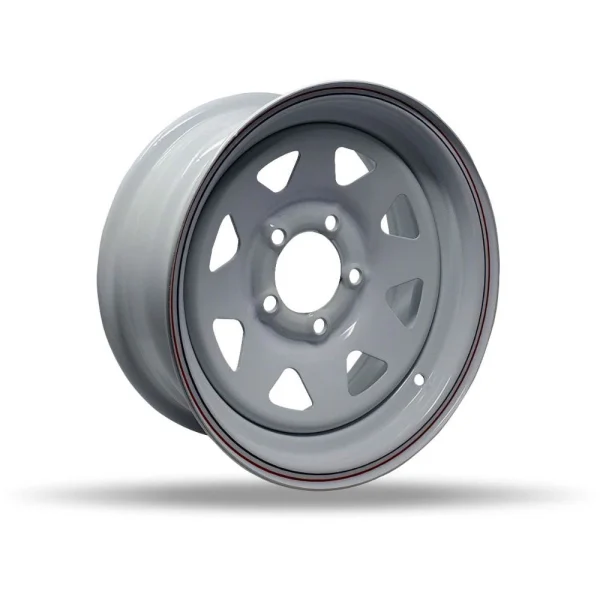 DTD – Trailer – White – 13″x4.5″ -3.2mm – All weather Wheels – T13545