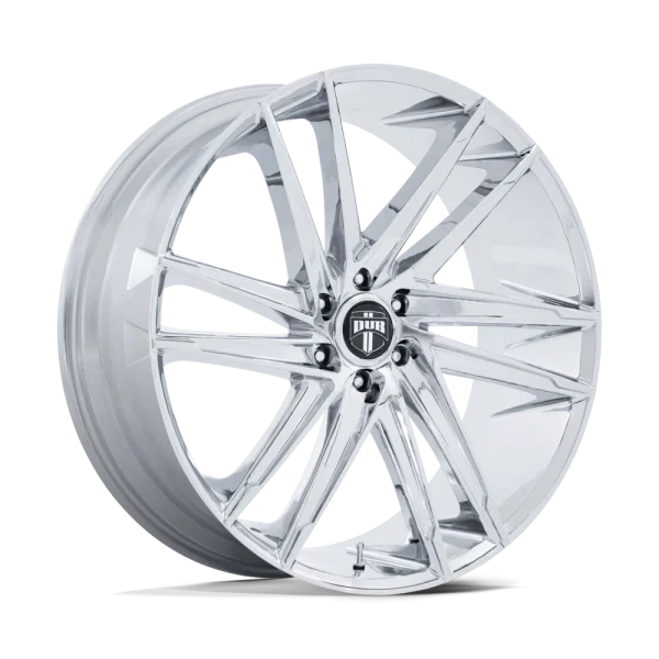 DUB – BLAZE – Chrome – 24″x10″ 25mm – Summer Wheels – DC275PX24106825