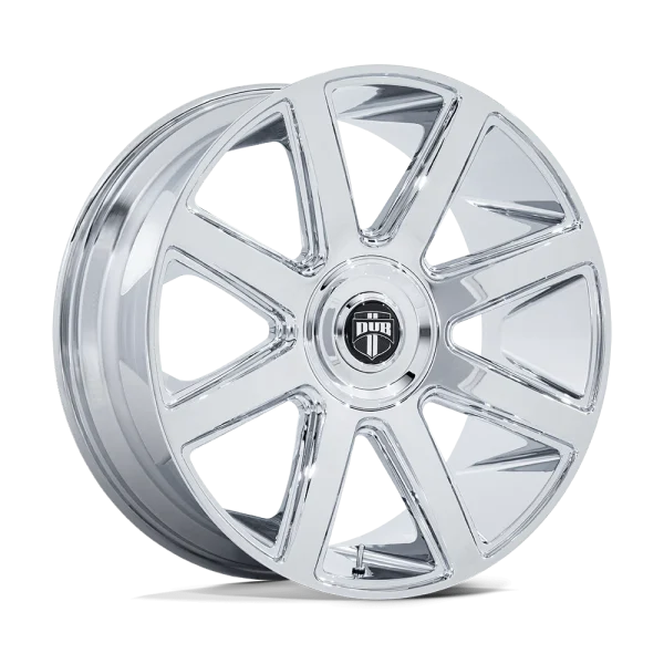 DUB – DC273 PULL – Chrome – 24″x10″ 30mm – Summer Wheels – DC273PX24106630