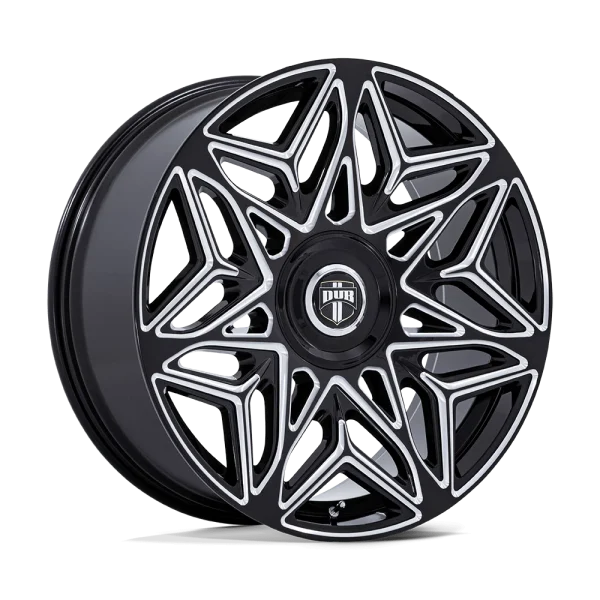 DUB – DC274 ANOMALY – Black – 22″x9″ 15mm – Summer Wheels – DC274BE22902015