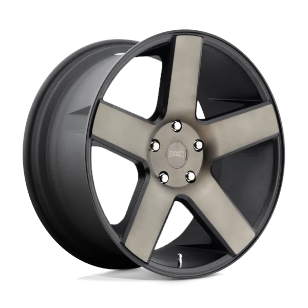 DUB – S116 BALLER – Black – 22″x8.5″ 38mm – Summer Wheels – S116228565+38