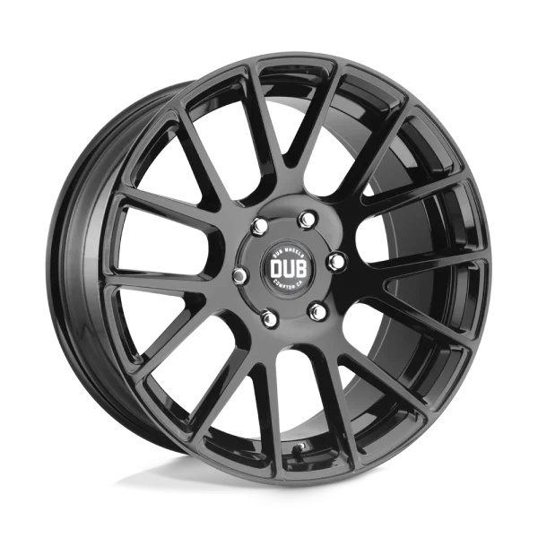 DUB – S205 LUXE – Black – 20″x9″ 30mm – All weather Wheels – S205209077+30