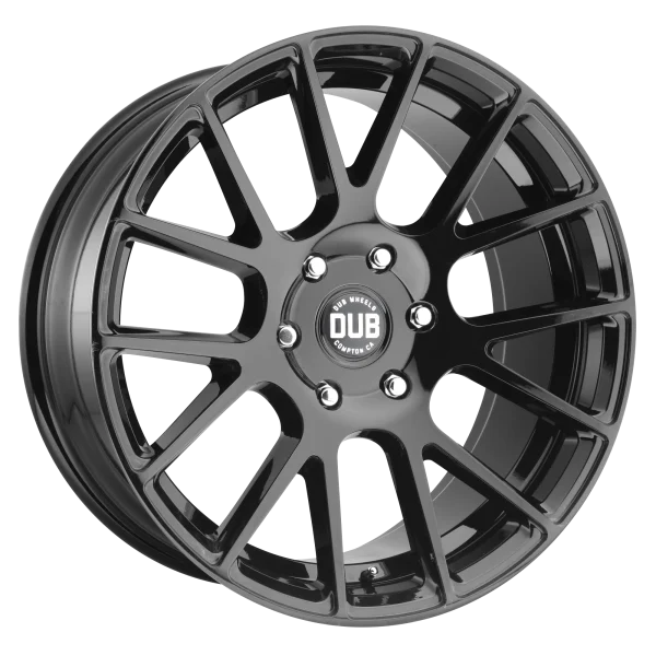 DUB – S205 LUXE – Black – 20″x9″ 25mm – All weather Wheels – S205209085+25