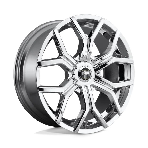DUB – S207 ROYALTY – Polished – 22″x9.5″ 30mm – Summer Wheels – S207229597+30