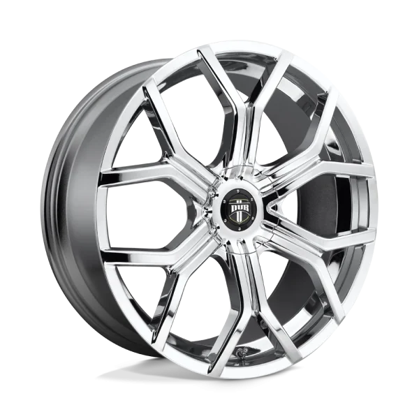 DUB – S207 ROYALTY – Polished – 24″x9.5″ 30mm – Summer Wheels – S207249597+30