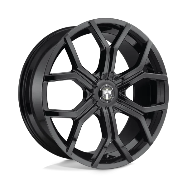 DUB – S208 ROYALTY – Black – 24″x9.5″ 30mm – All weather Wheels – S208249597+30