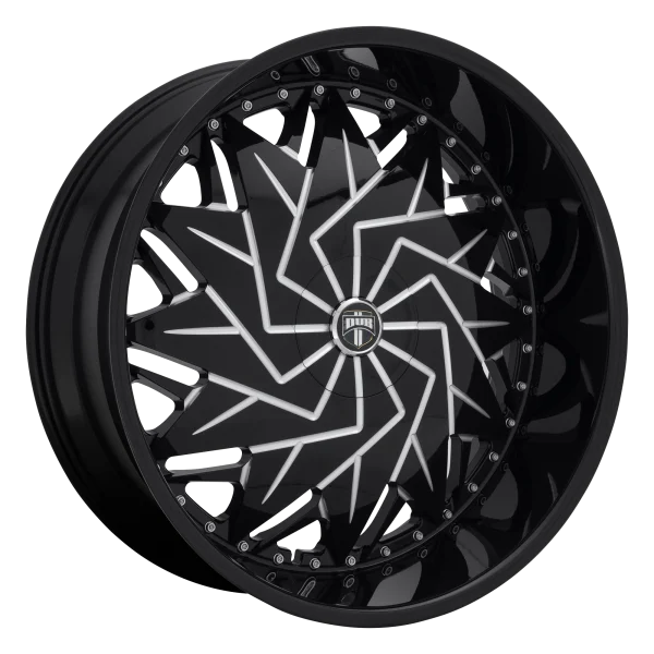 DUB – S231 DAZR – Black – 26″x9″ 25mm – Summer Wheels – S231269052+25