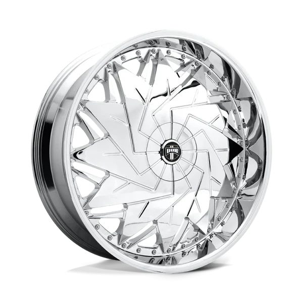 DUB – S235 DAZR – Polished – 26″x10″ 5mm – Summer Wheels – S235260022+05