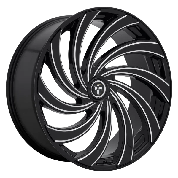 DUB – S239 DELISH – Black – 24″x9″ 15mm – Summer Wheels – S239249022+15