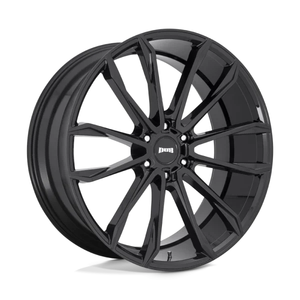 DUB – S253 CLOUT – Black – 24″x10″ 30mm – All weather Wheels – S253240084+30