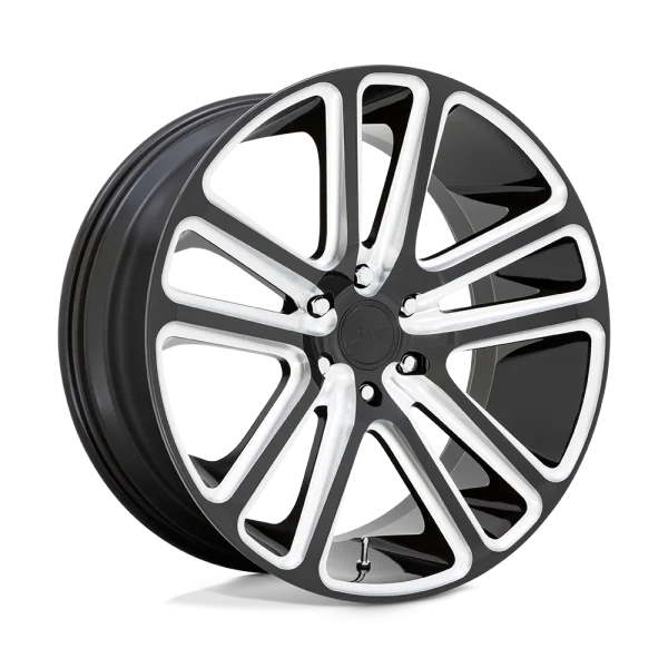 DUB – S255 FLEX – Black – 22″x9.5″ 20mm – Summer Wheels – S255229590+20