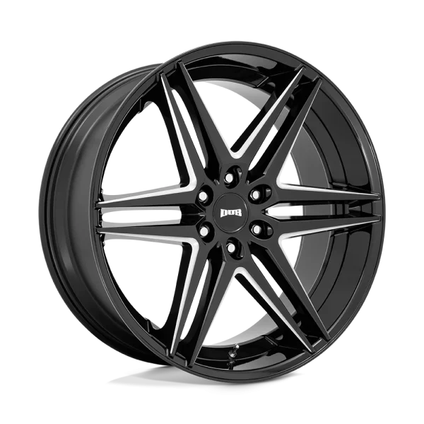 DUB – S267 DIRTY DOG – Black – 26″x10″ 30mm – Summer Wheels – S267260089+30