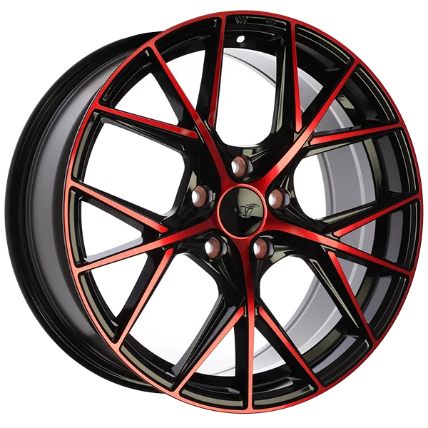 Dai Alloys – A-Spec – Black – 16″x7″ 39mm – Summer Wheels – DW1241604
