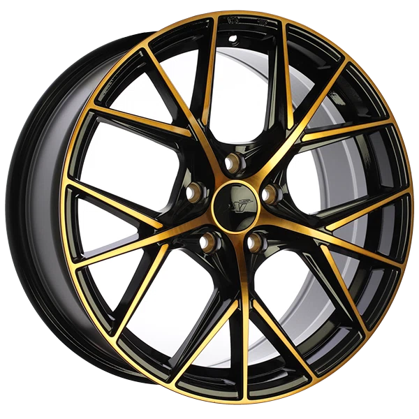 Dai Alloys – A-Spec – Black – 15″x6.5″ 40mm – Summer Wheels – DW1241504